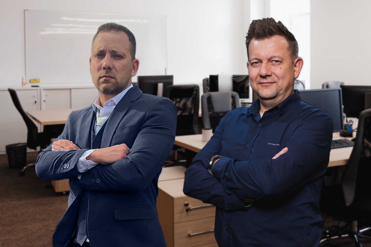 Equipe da HM Automação em uma reunião